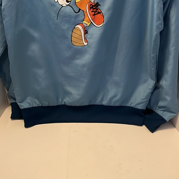 Disney Parks Exclusive Mickey Mouse blue Retro Windbreaker Unisex Size SM RARE - Picture 5 of 6
